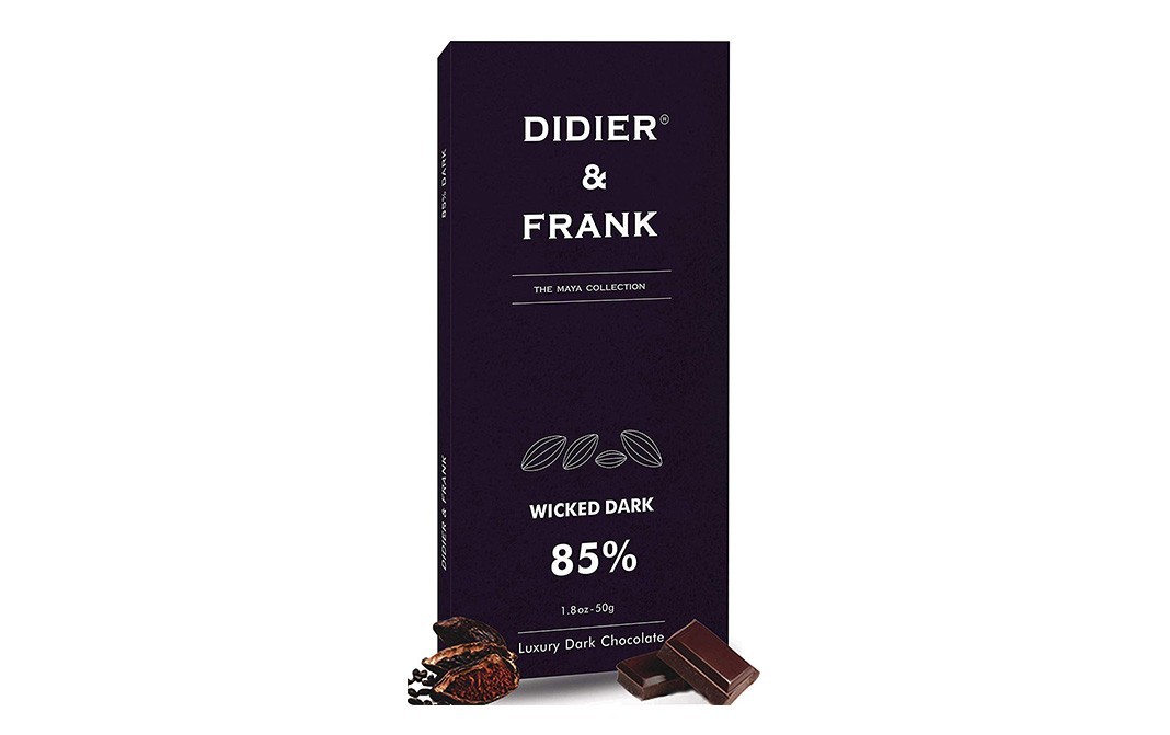 Didier & Frank 85% Wicked Dark Chocolate   Box  50 grams